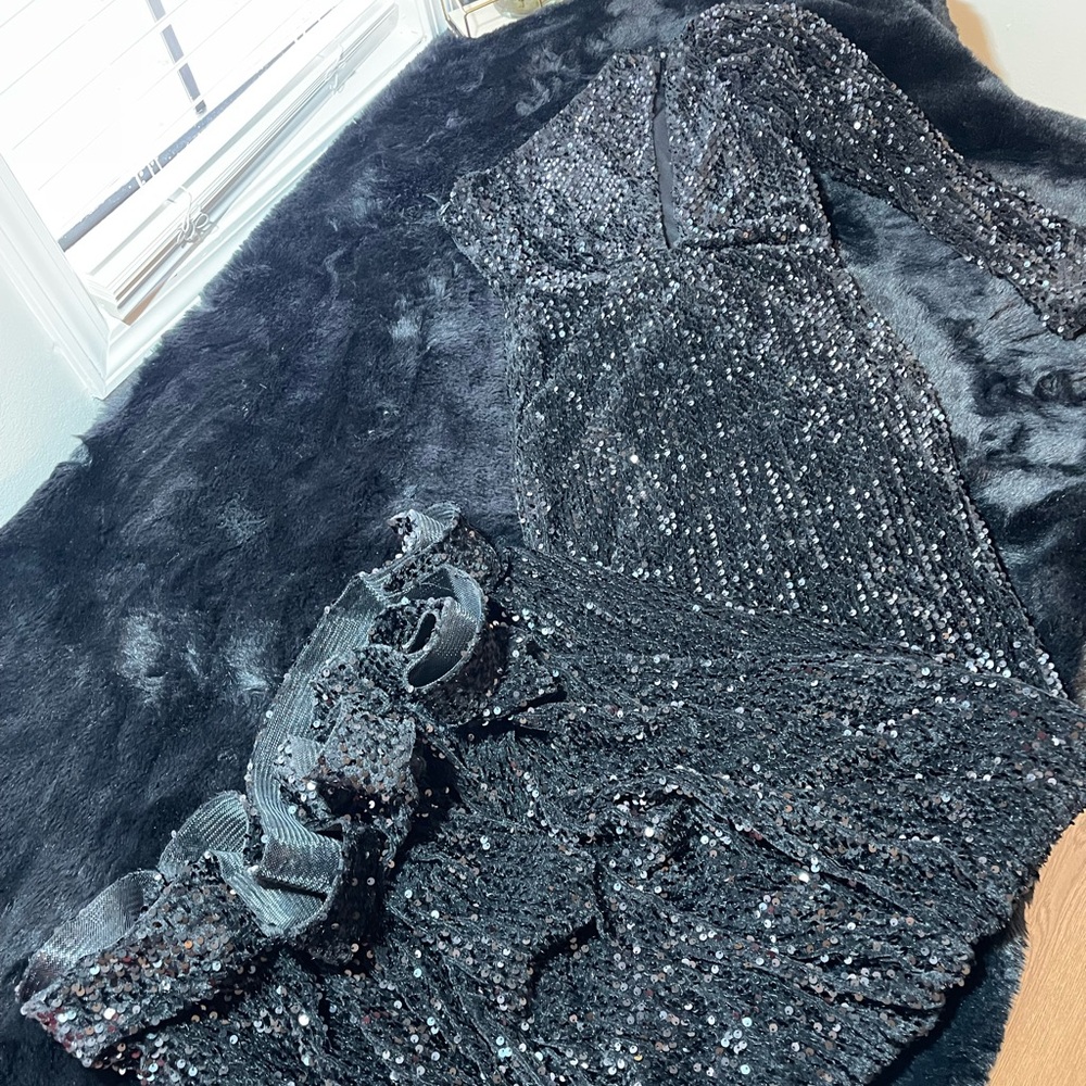 Black ball dress